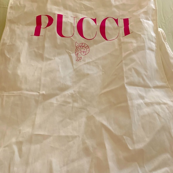 Emilio Pucci authentic brand new large clothing dust cover with zipper.Must have - Picture 4 of 6